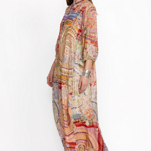 Johnny Was Garden Mosaic Tile Britta Dress - Picture 2 of 7